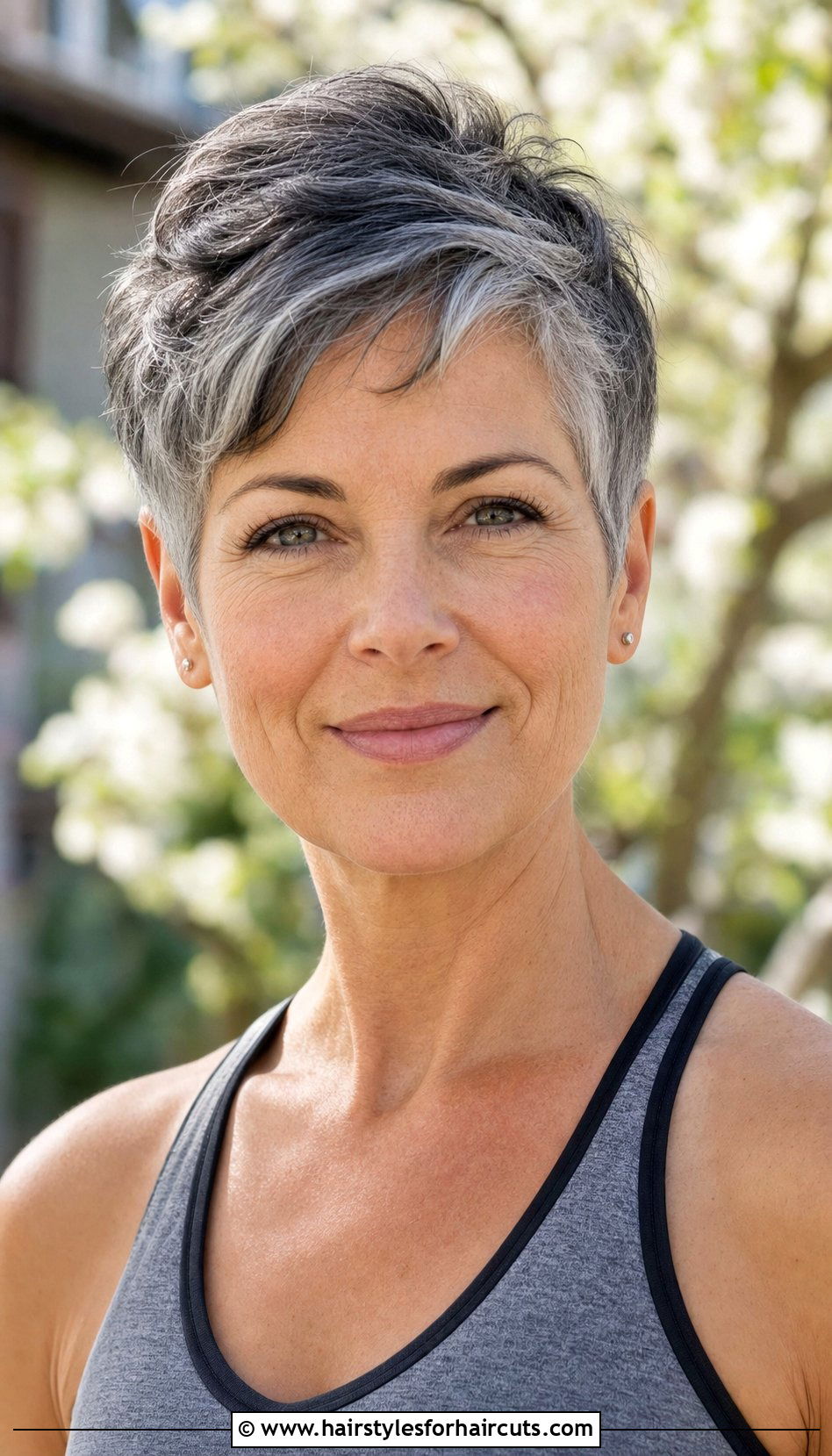 Salt And Pepper Cropped Cut - 25 salt and pepper hairstyles - 25 salt and pepper hairstyles