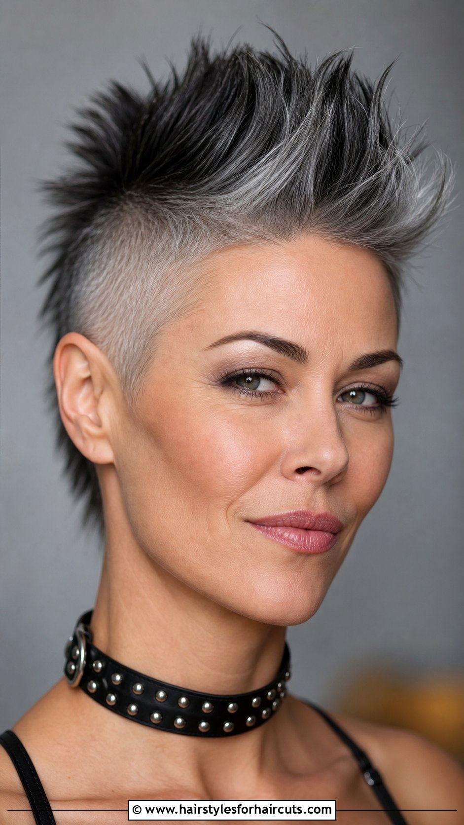 Salt And Pepper Faux Hawk - 25 short hairstyles for salt and pepper hair - 25 short hairstyles for salt and pepper hair