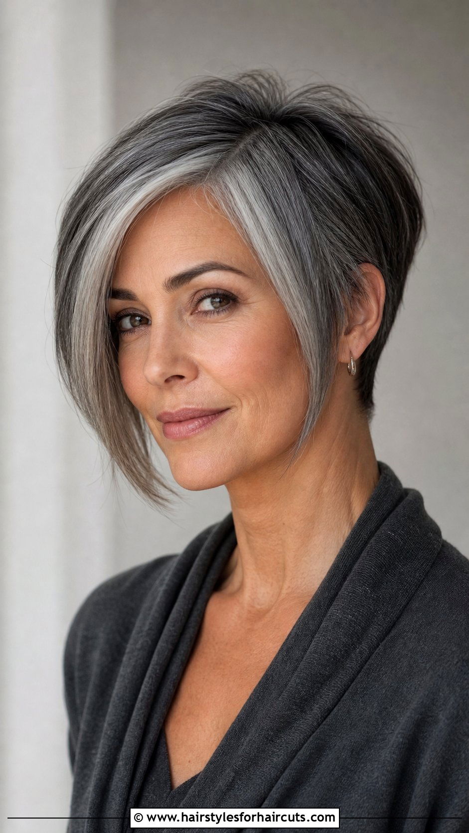 Salt And Pepper Long Pixie - 25 short hairstyles for salt and pepper hair - 25 short hairstyles for salt and pepper hair
