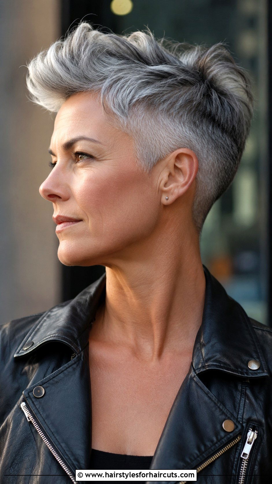 Salt And Pepper Undercut - 25 gray hairstyles short - 25 gray hairstyles short