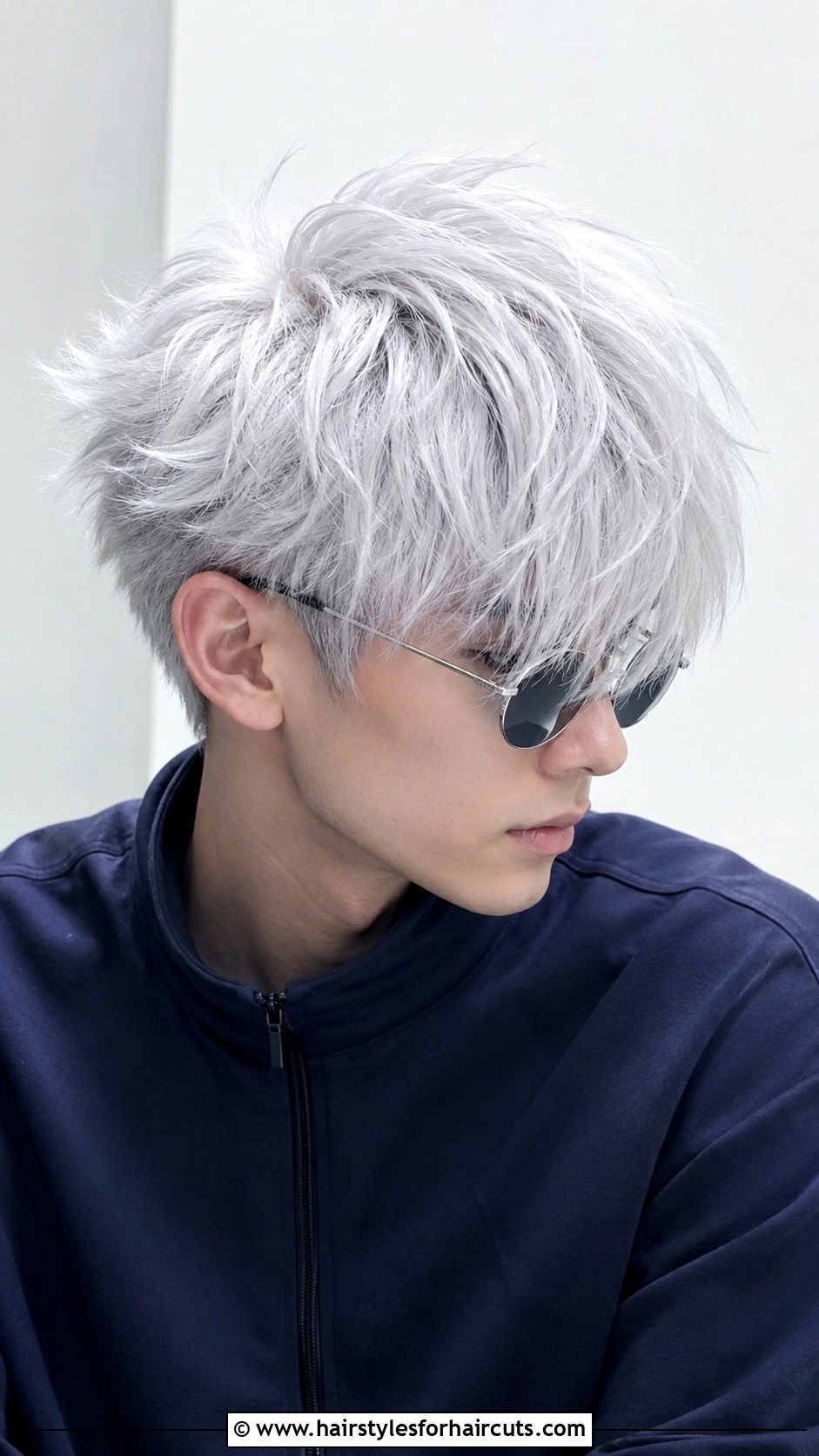 Satoru Gojo Haircut - 25 anime haircuts - 25 anime haircuts