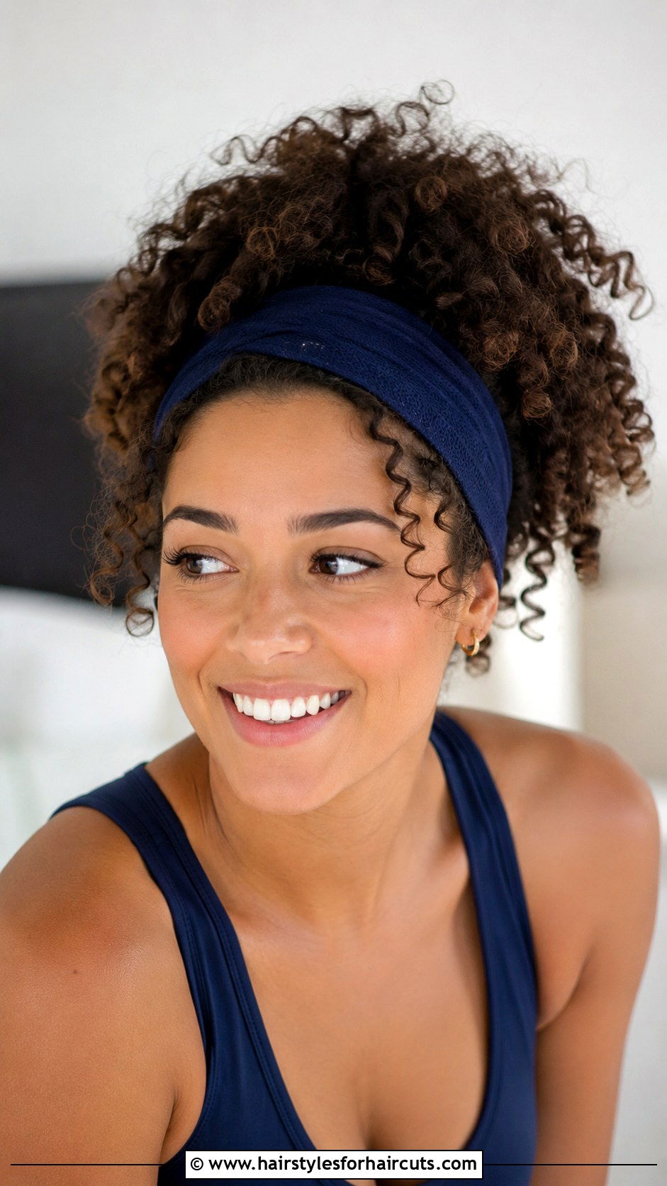 Scarf Headband Curly Hair - 25 curly hair headband hairstyles - 25 curly hair headband hairstyles