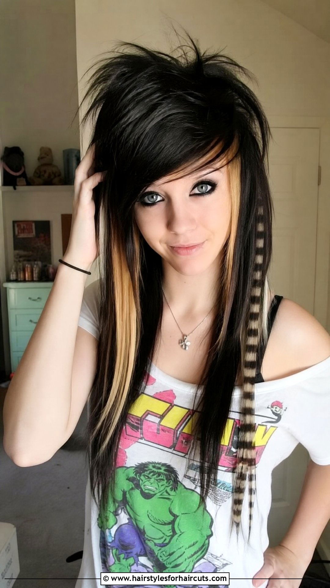 Scene Hair With Coon Tails - 25 2009 hairstyles - 25 2009 hairstyles