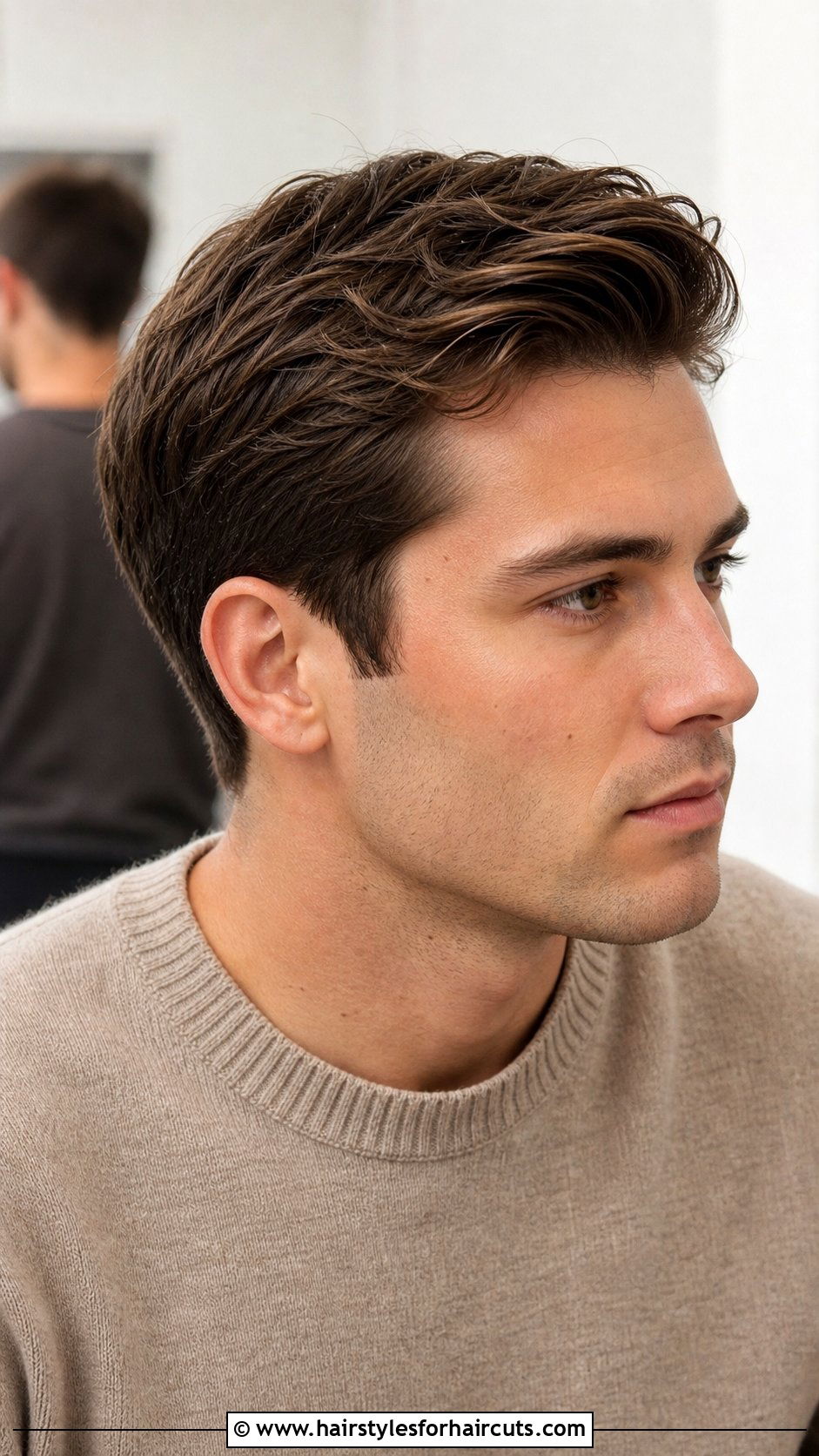 Scissor Cut With Side Part - 25 haircuts for thin balding hair - 25 haircuts for thin balding hair