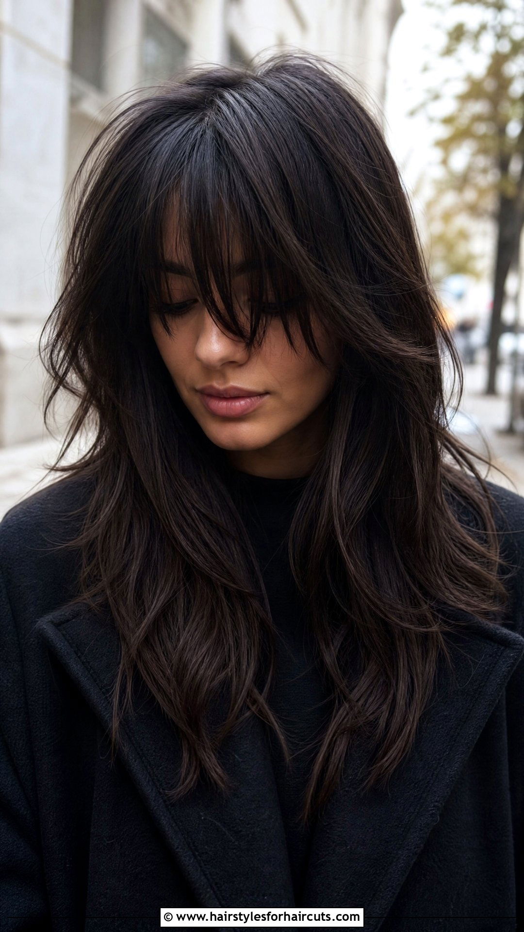 Scorpio Dark Layered Hair - 25 zodiac hairstyles - 25 zodiac hairstyles