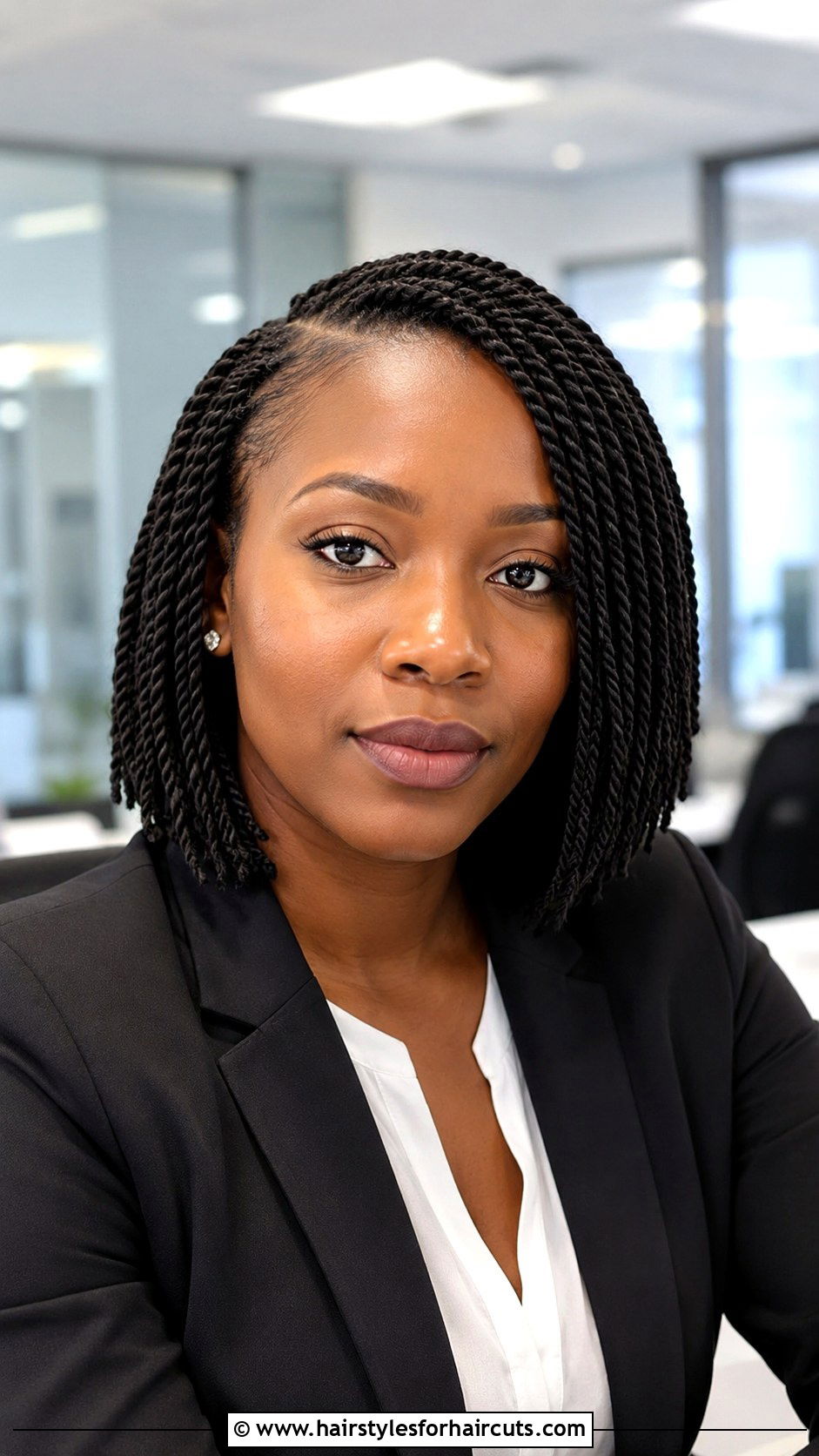Senegalese Twist Bob - 25 braided bob hairstyles for black hair - 25 braided bob hairstyles for black hair