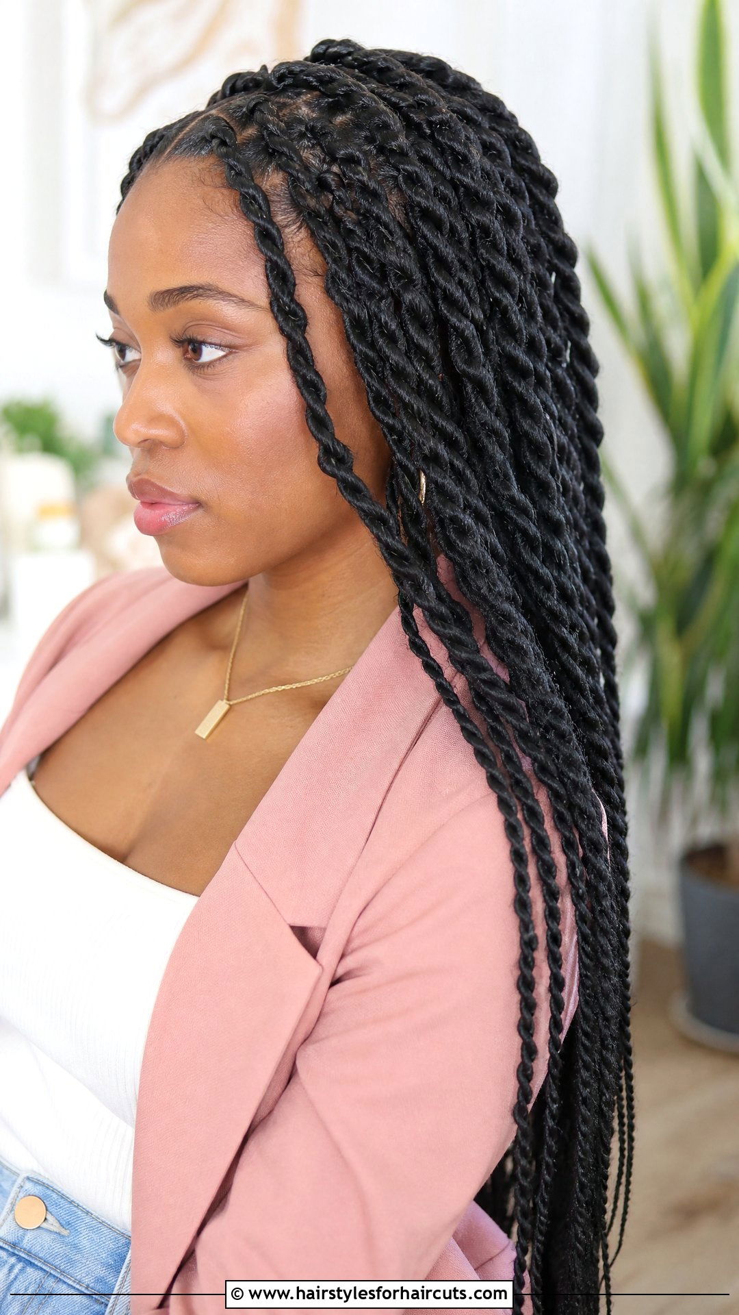 Senegalese Twist Braids - 25 hairstyles for black girls braids - 25 hairstyles for black girls braids