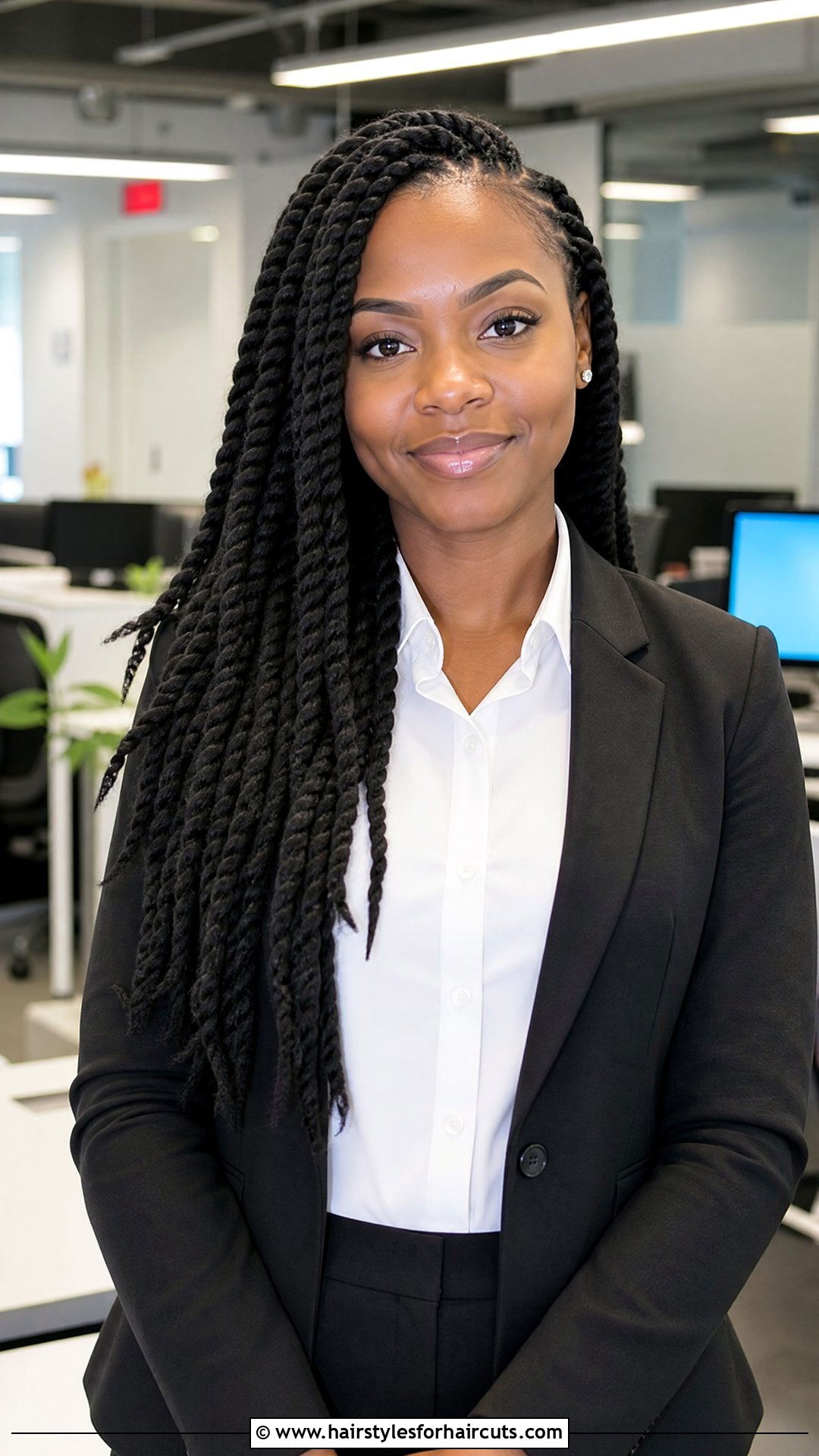 Senegalese Twist Protective Hairstyle - 25 beginner easy protective hairstyles for natural hair - 25 beginner easy protective hairstyles for natural hair