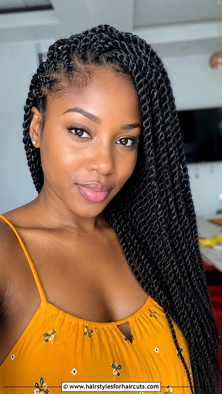 Senegalese Twists - 25 black hair hairstyles for women - 25 black hair hairstyles for women