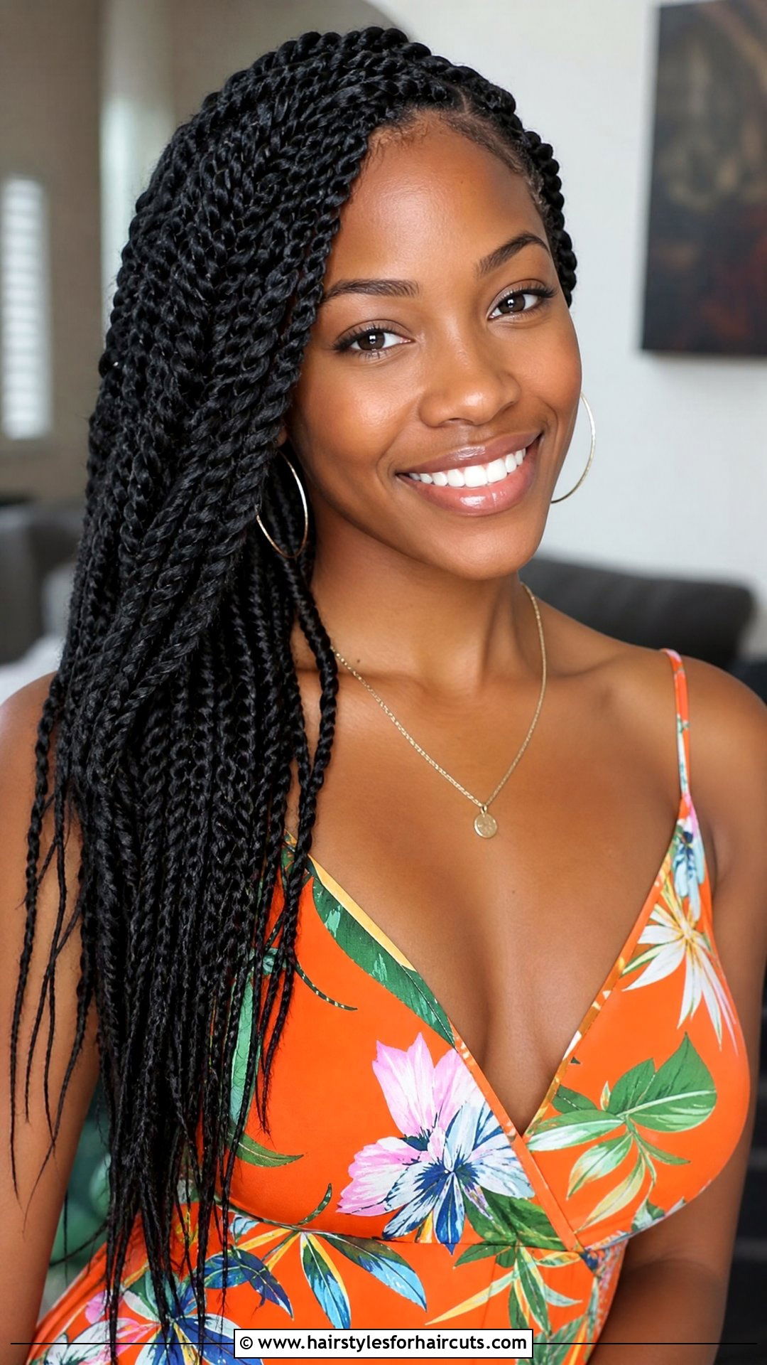 Senegalese Twists - 25 protective hairstyles for hair growth black - 25 protective hairstyles for hair growth black