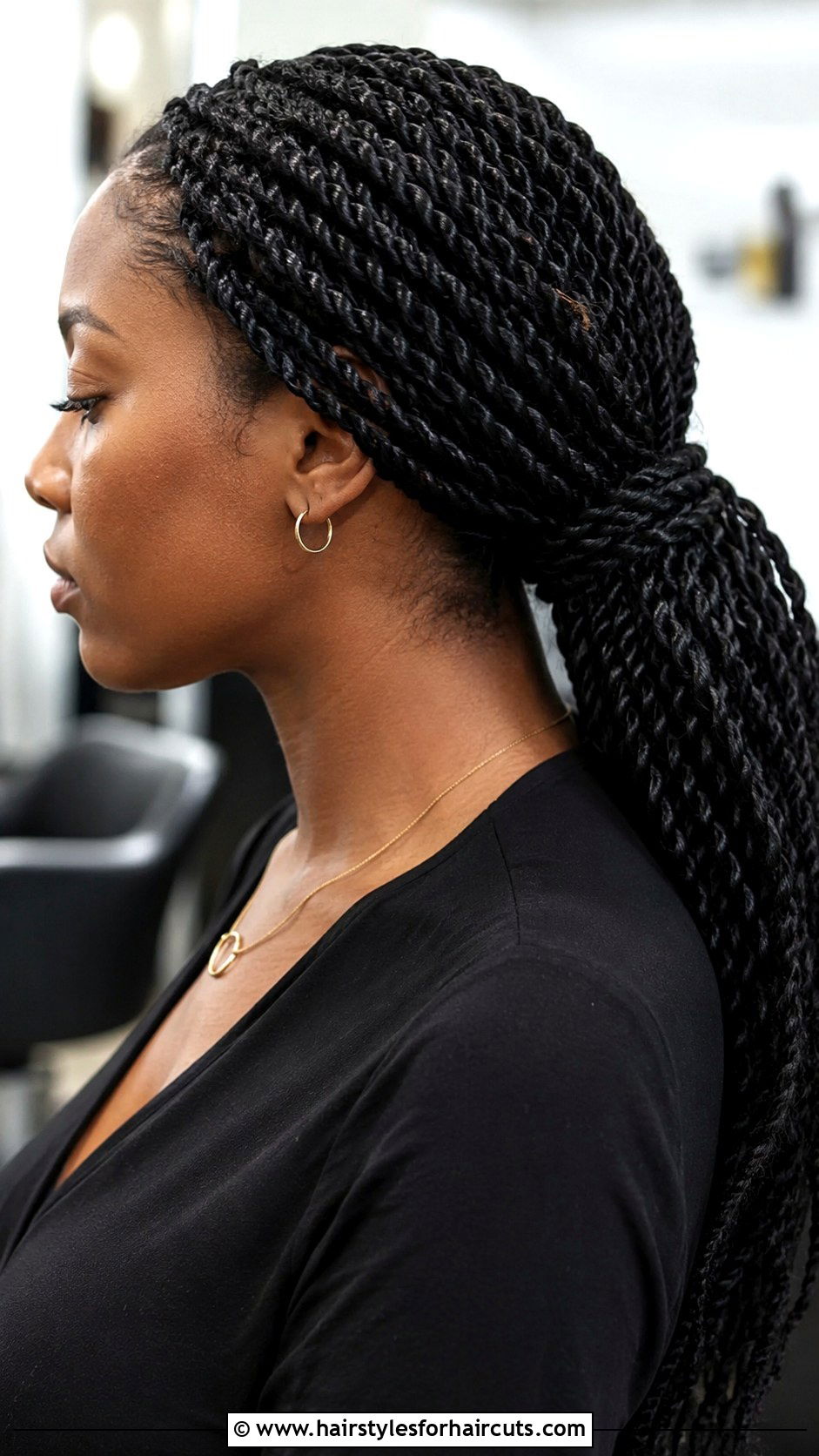 Senegalese Twists - 25 plaits hairstyles for black hair - 25 plaits hairstyles for black hair