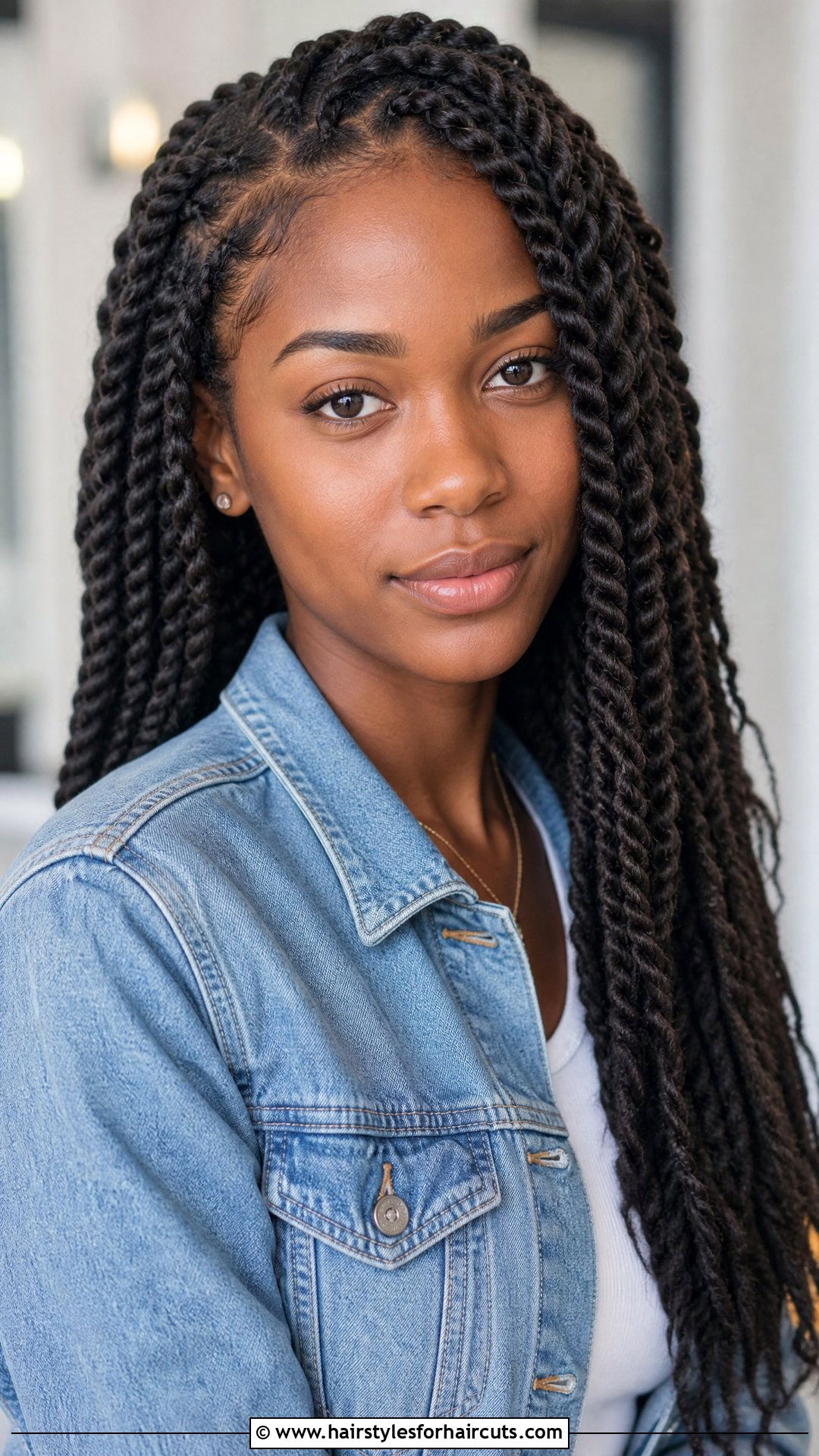 Senegalese Twists - 25 protective hairstyles for natural hair - 25 protective hairstyles for natural hair