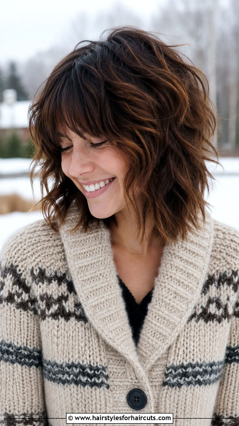Shag Haircut - 25 haircuts for winter - 25 haircuts for winter