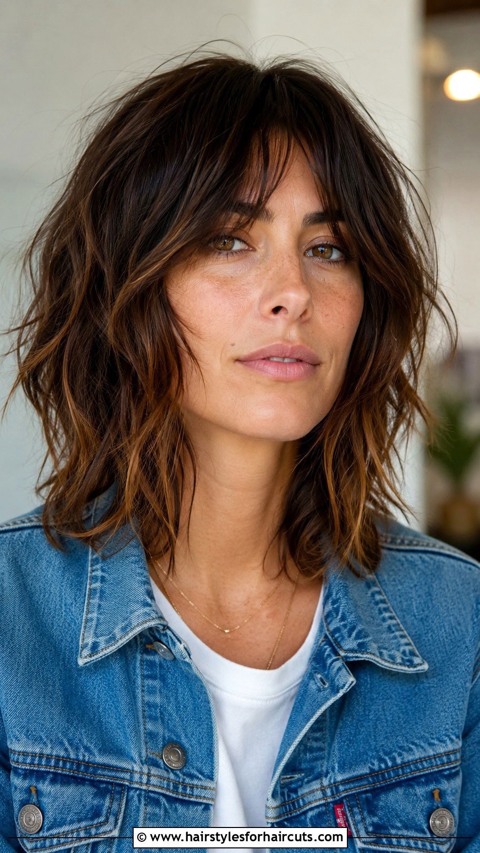 Shag Haircut Shoulder Length - 25 shoulder length womens hairstyles - 25 shoulder length womens hairstyles