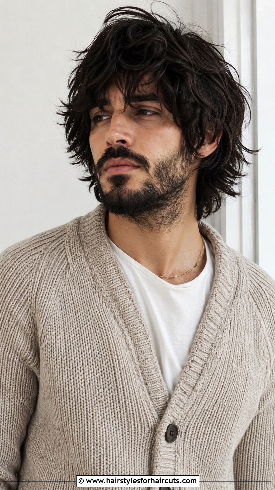 Shag Haircut With Beard - 25 bear haircuts - 25 bear haircuts