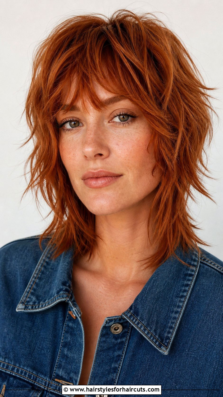 Shag Haircut With Copper Red - 25 hairstyles- colours - 25 hairstyles- colours