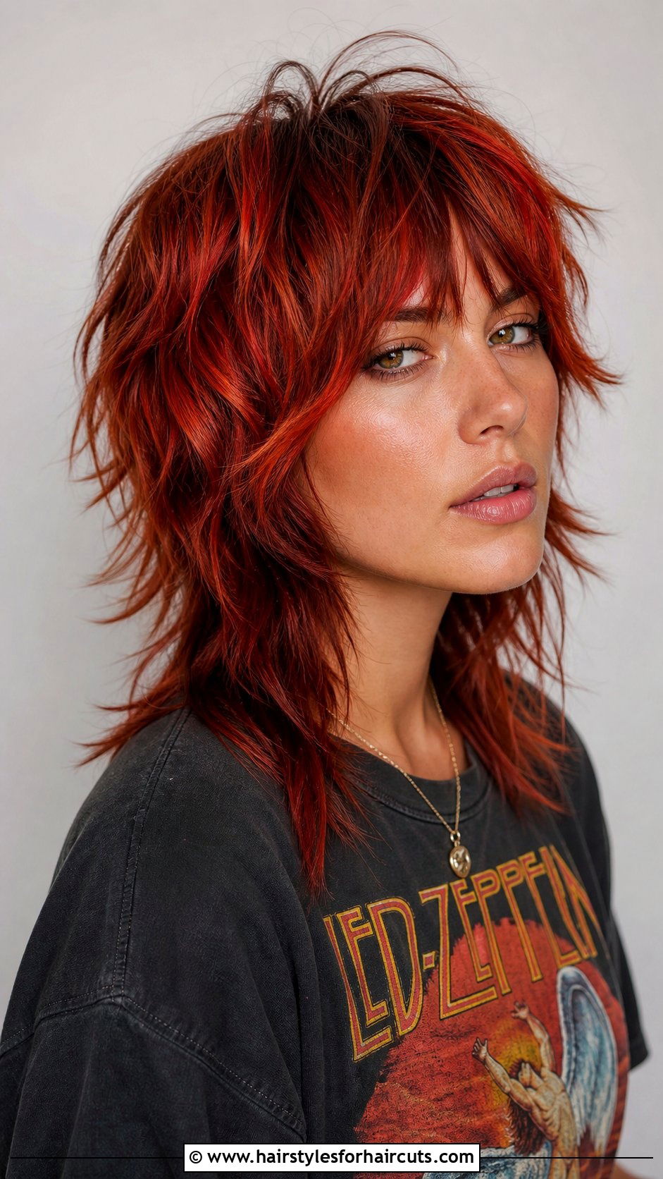 Shag Haircut With Copper Tones - 25 haircuts and color - 25 haircuts and color
