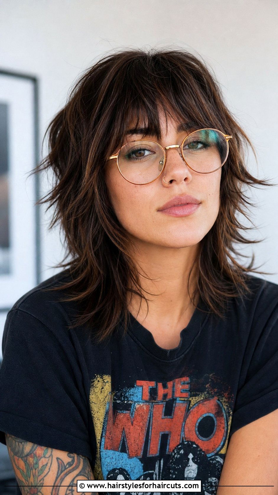 Shag Haircut With Glasses - 25 hairstyles with glasses - 25 hairstyles with glasses