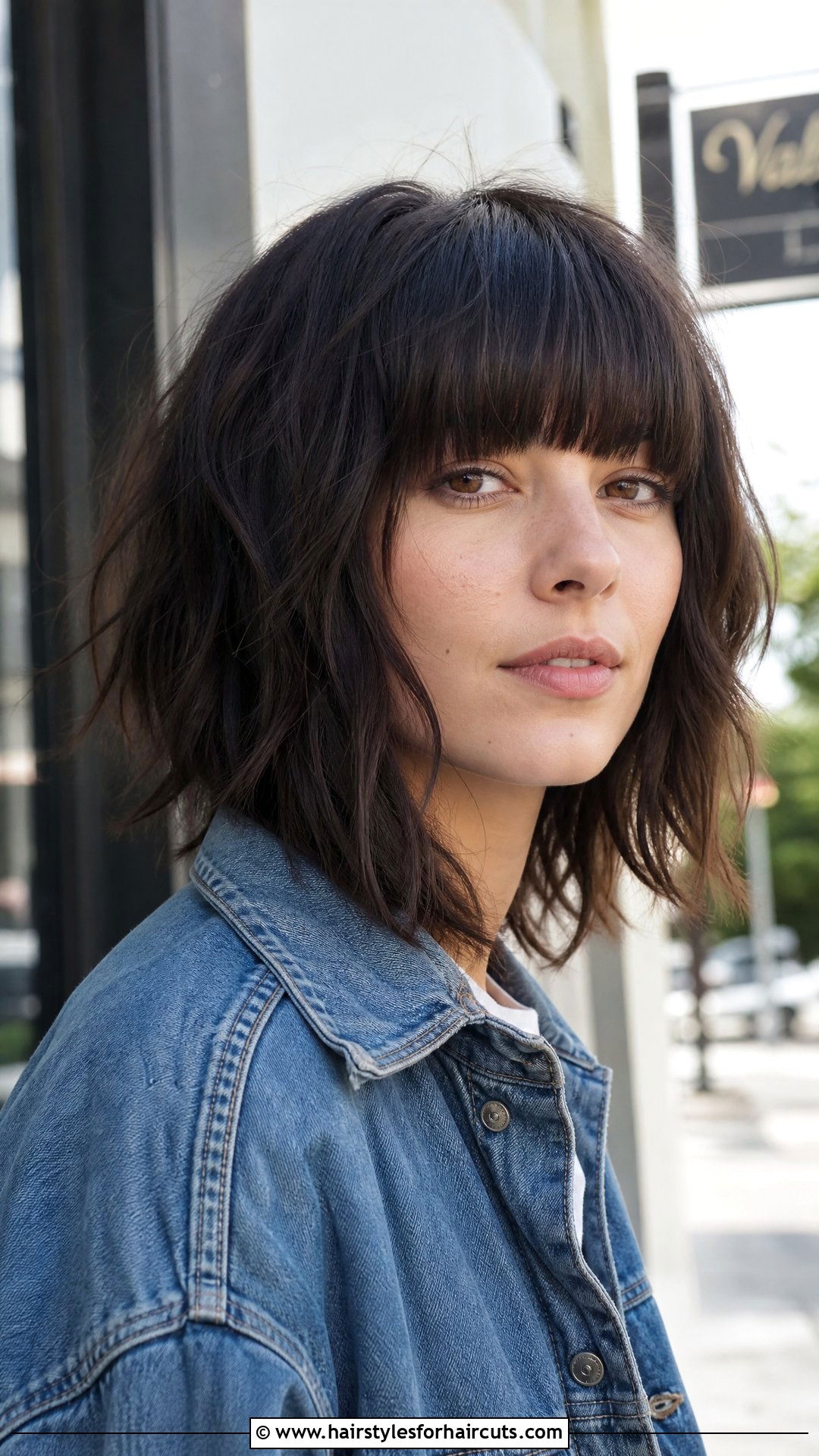 Shag Haircut With Straight Bangs - 25 straight hair with bangs hairstyles - 25 straight hair with bangs hairstyles