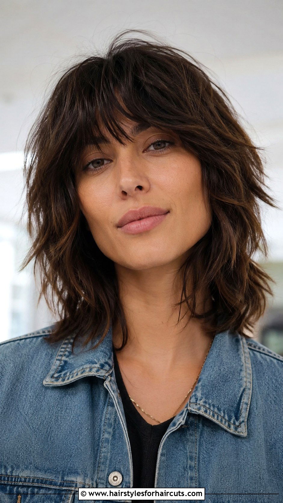 Shag Haircut With Wispy Bangs - 25 womens hairstyles with bangs - 25 womens hairstyles with bangs