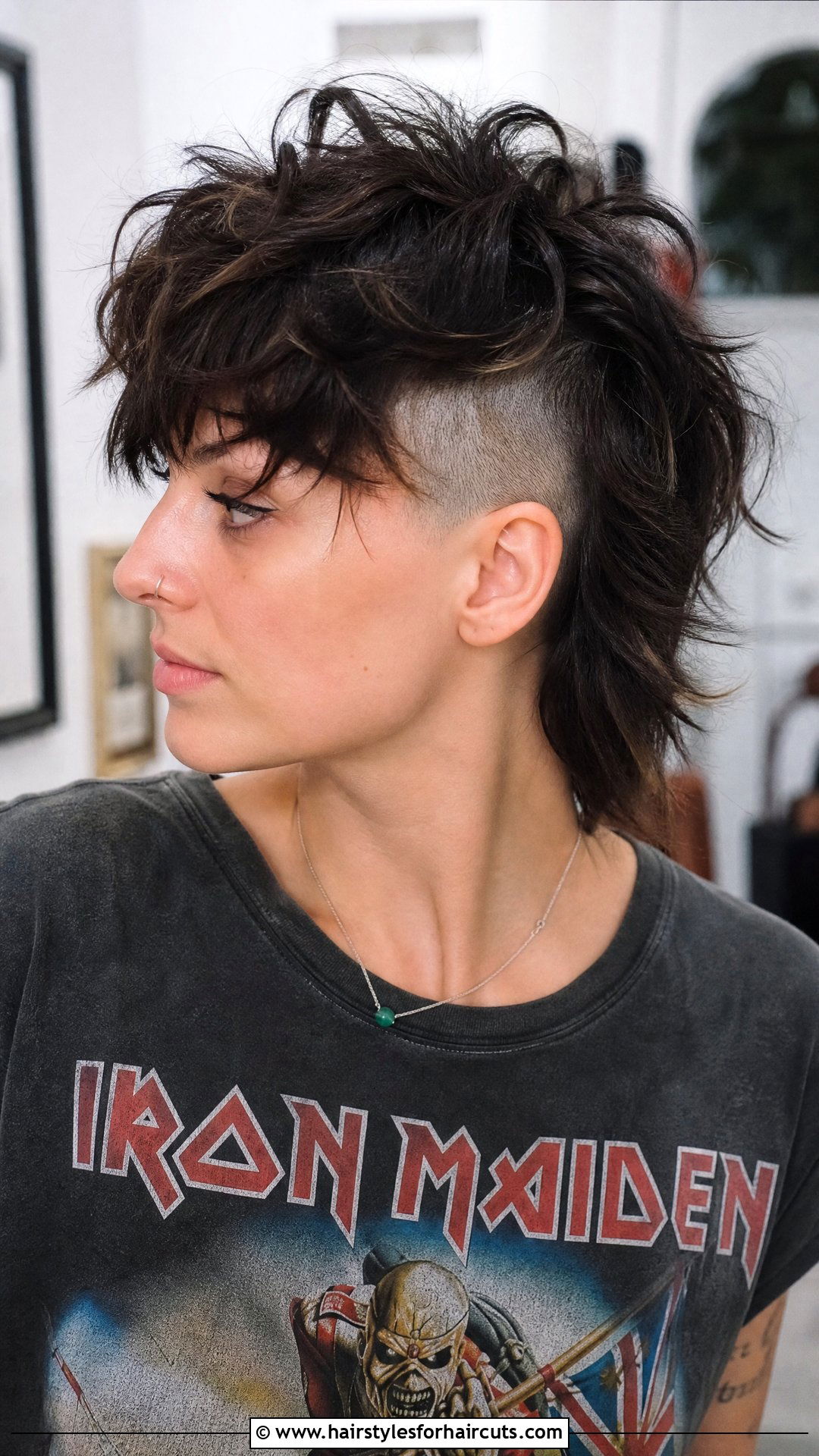 Shag Undercut - 25 undercut hairstyles for women - 25 undercut hairstyles for women
