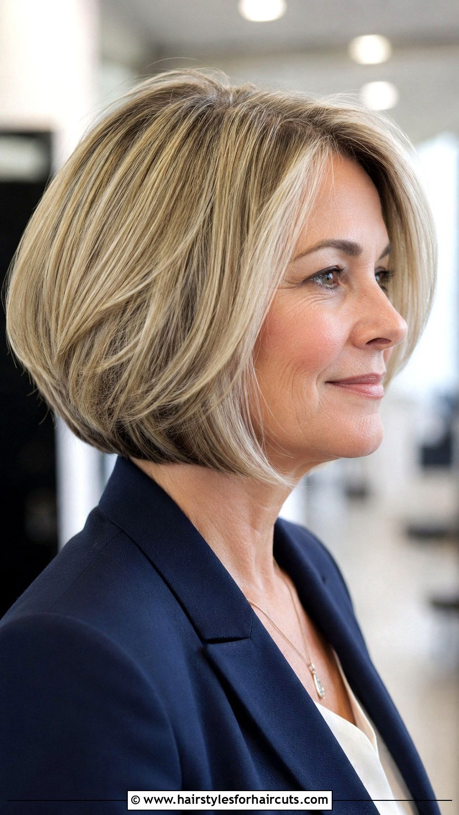 Shaggy Bob - 25 hairstyles for mature women with fine hair - 25 hairstyles for mature women with fine hair