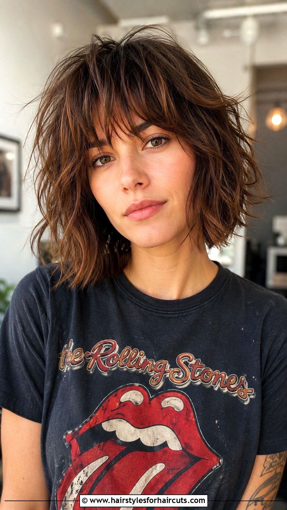 Shaggy Bob - 25 bob haircuts for fine thin hair - 25 bob haircuts for fine thin hair