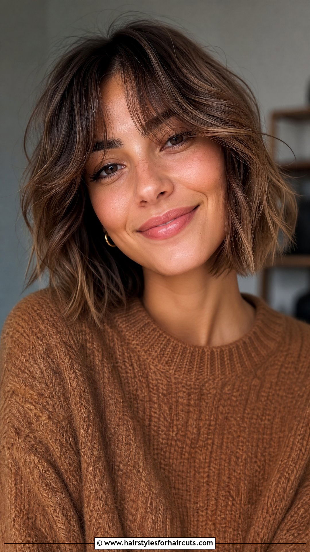 Shaggy Bob With Curtain Bangs - 25 shaggy bob haircuts for fine hair - 25 shaggy bob haircuts for fine hair