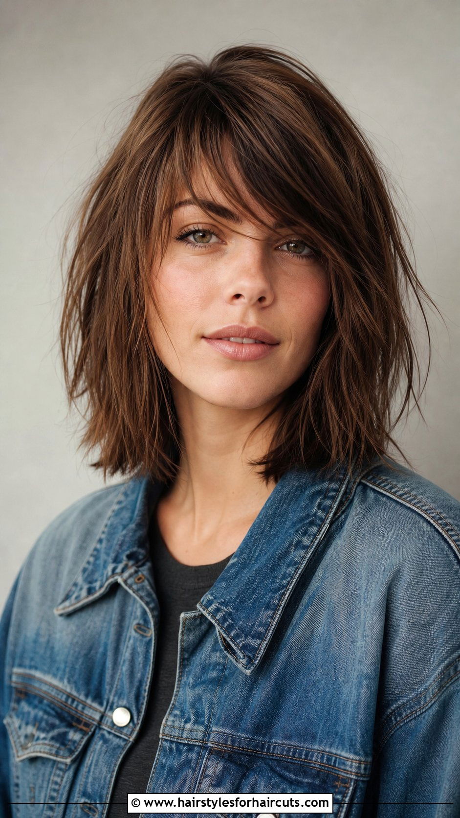 Shaggy Lob Haircut - 25 round face haircuts straight hair - 25 round face haircuts straight hair