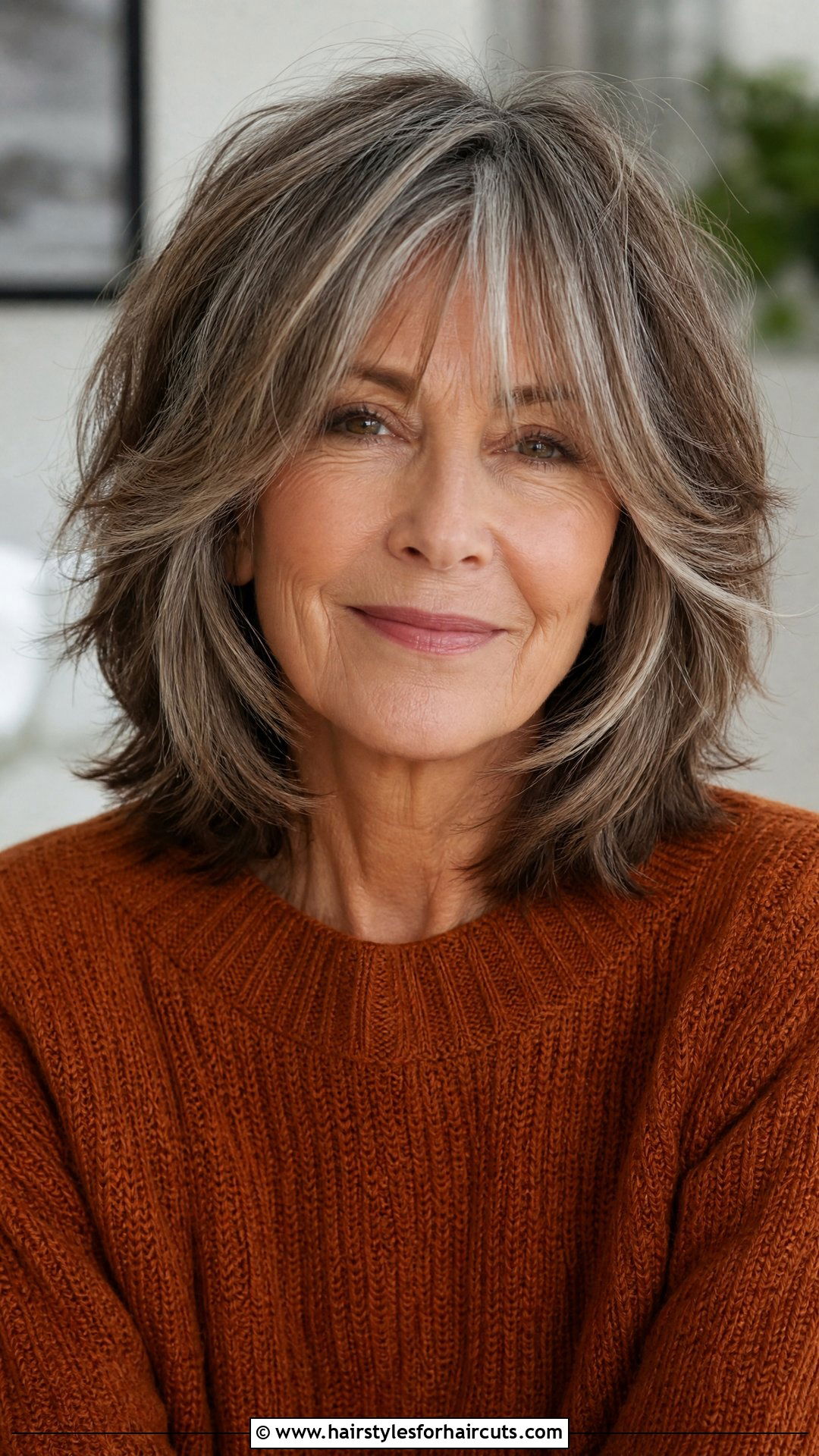 Shaggy Lob Haircut For Women Over 60 - 25 women over 60 haircuts - 25 women over 60 haircuts