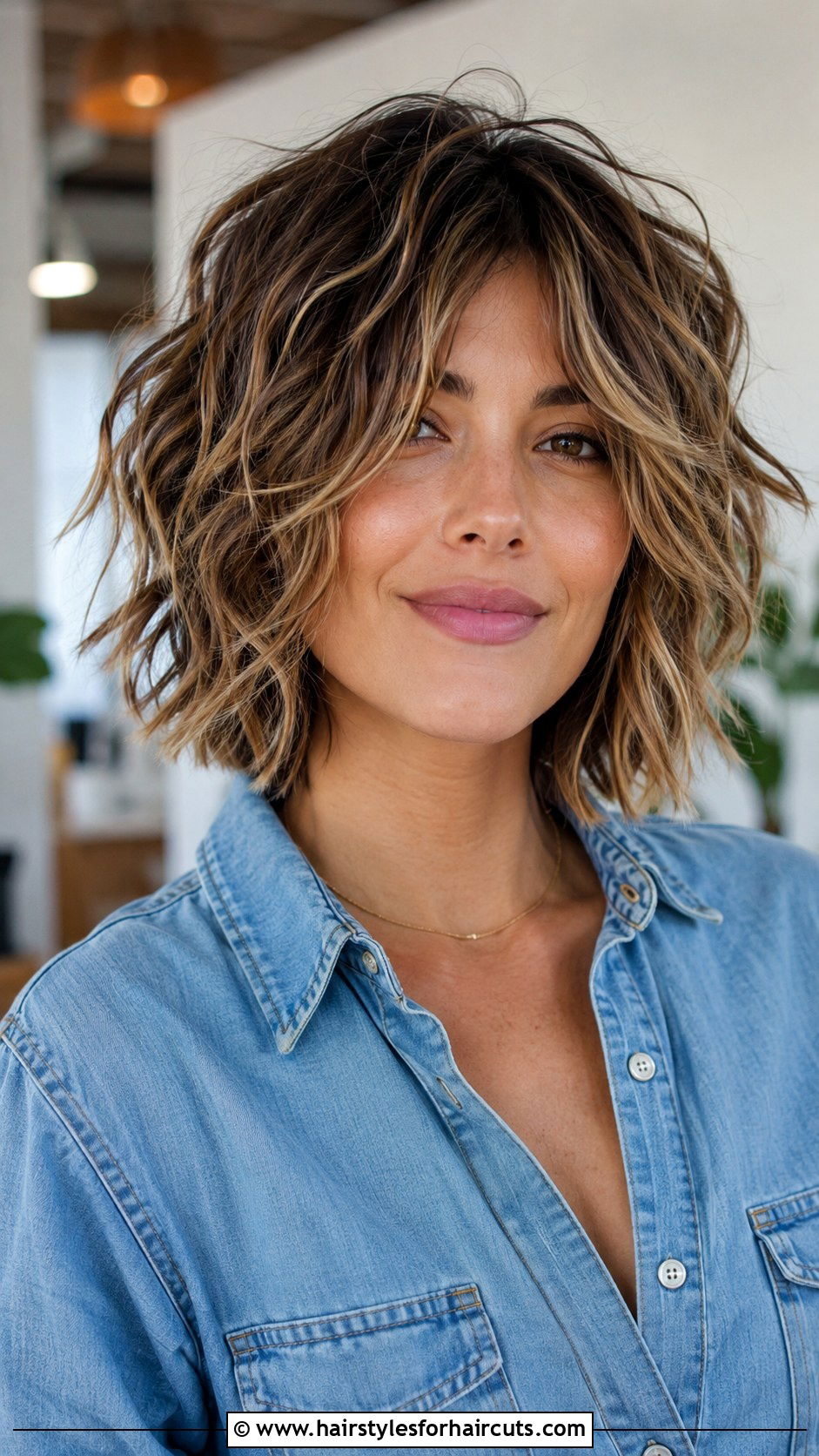 Shaggy Wavy Bob - 25 short wavey hairstyles - 25 short wavey hairstyles