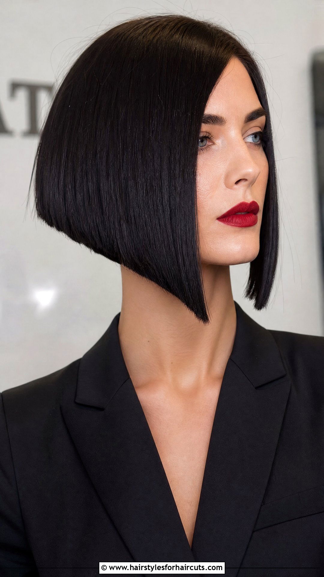 Sharp Angled Witch Bob - 25 witch hairstyles for short hair - 25 witch hairstyles for short hair