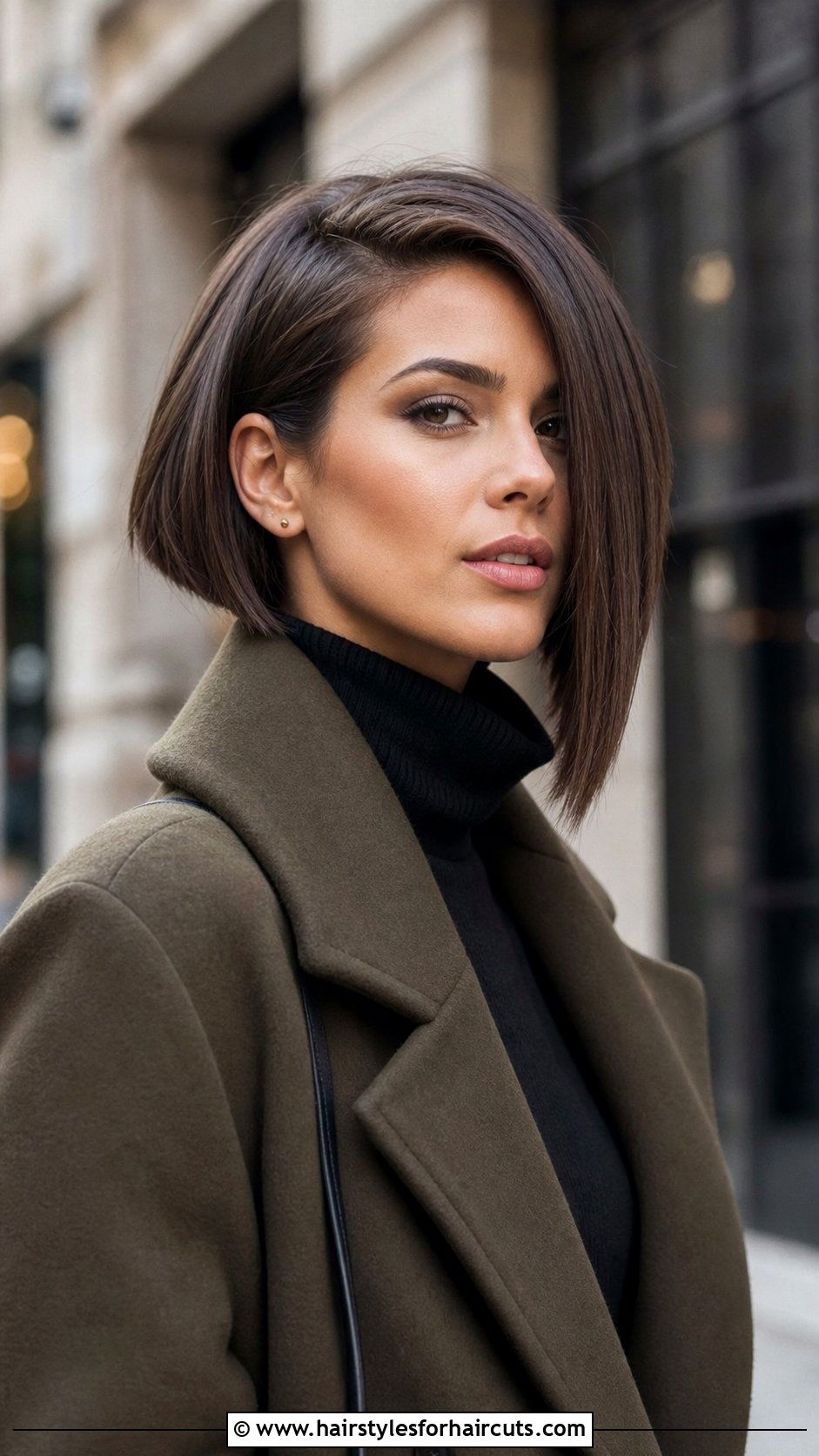 Sharp Urban Asymmetrical Bob - 25 haircuts downtown - 25 haircuts downtown