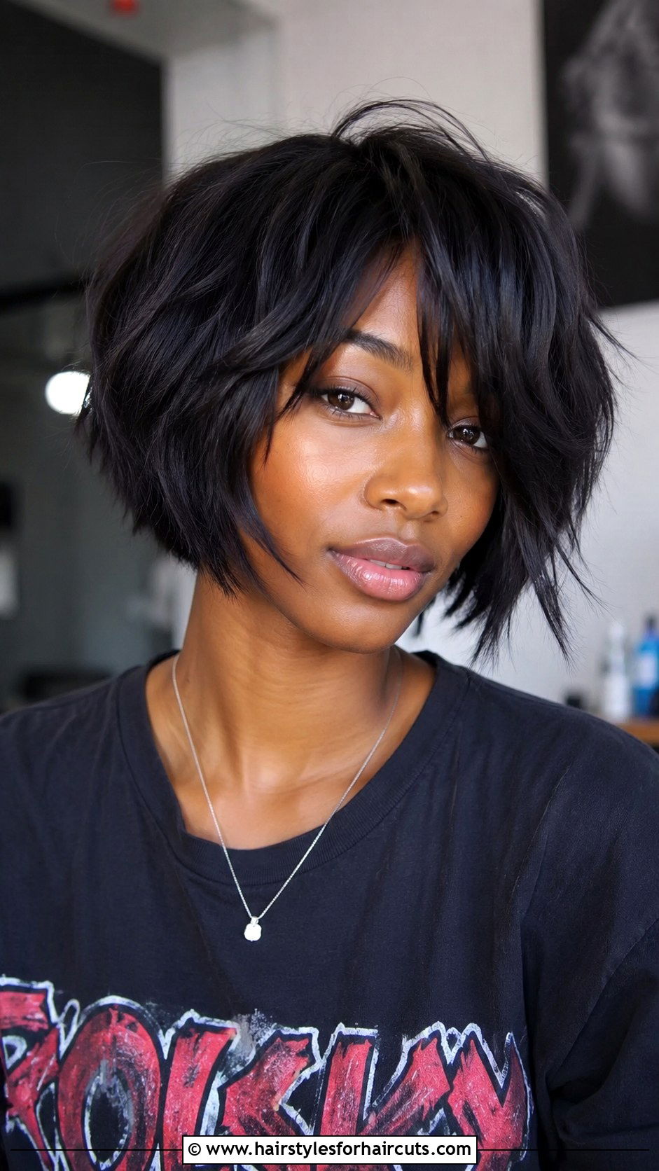 Shattered Bob - 25 bob haircuts black woman - 25 bob haircuts black woman