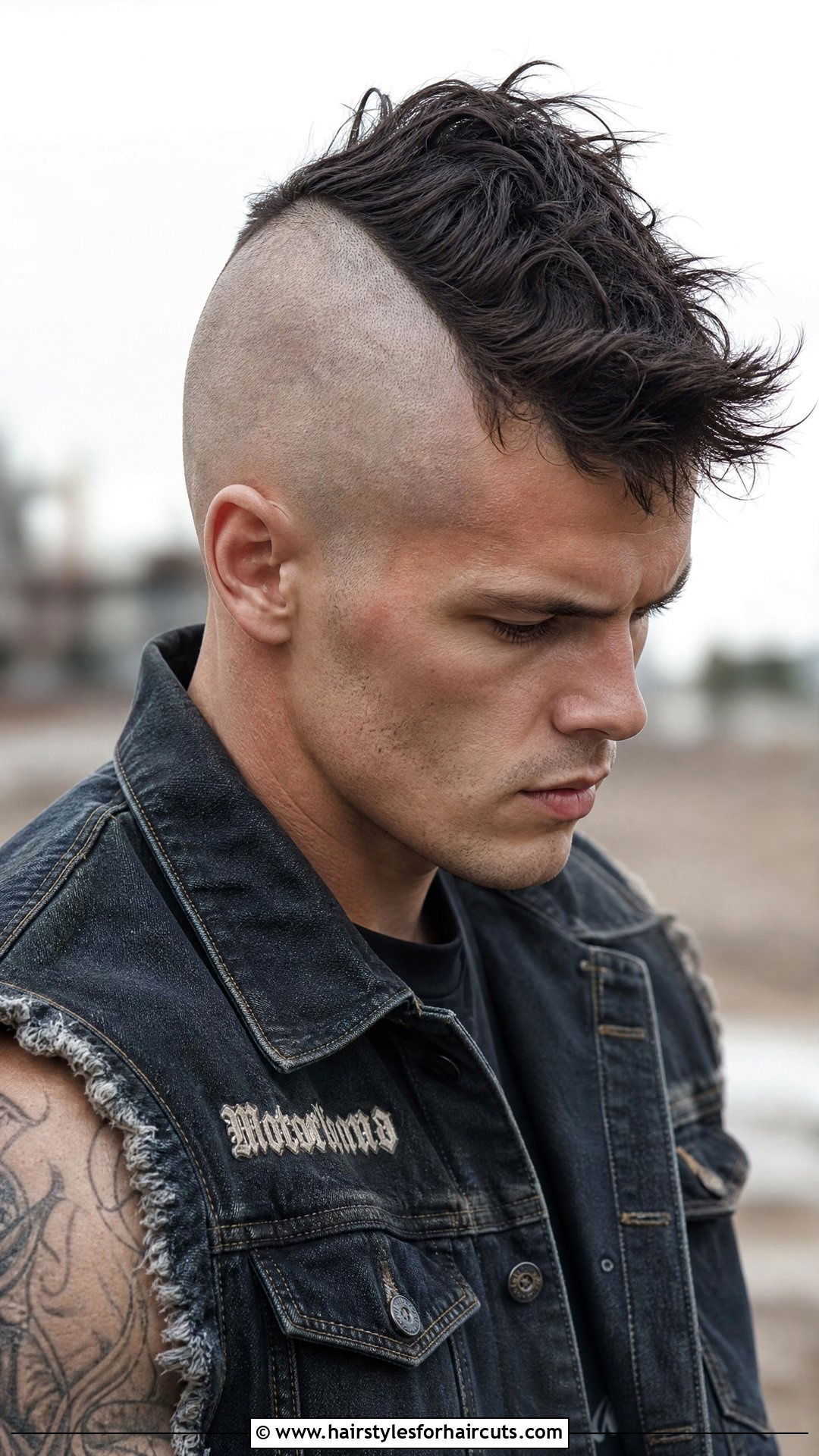 Shaved Sides Foe Hawk - 25 foe hawk haircuts - 25 foe hawk haircuts