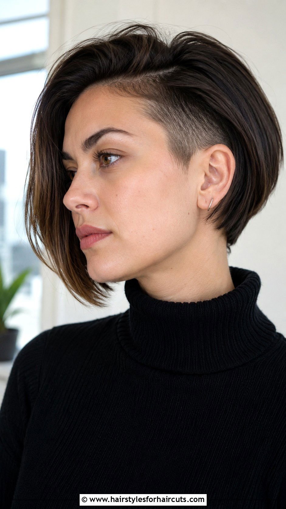 Shaved Undercut Bob - 25 shaved hairstyles for women - 25 shaved hairstyles for women