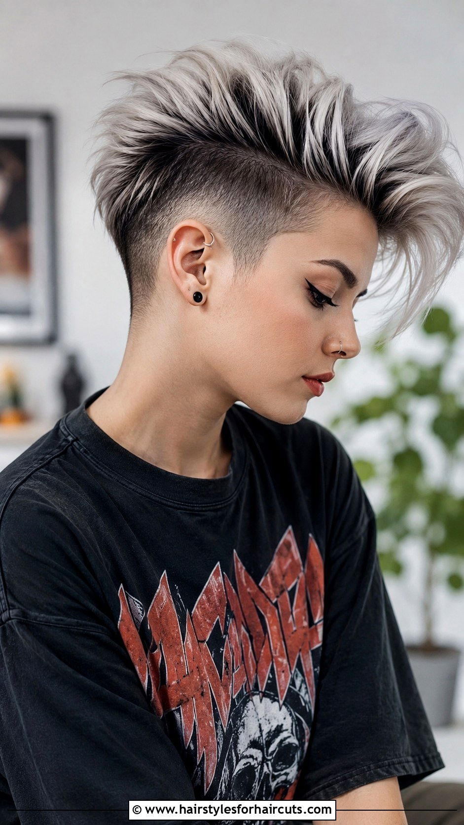 Shaved Undercut With Crown Volume - 25 crown haircuts - 25 crown haircuts