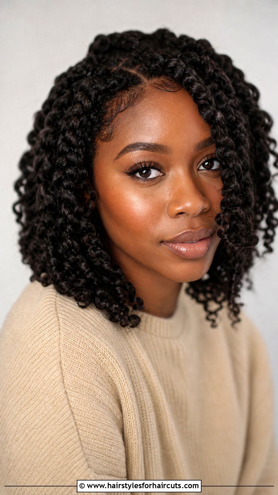 Short 4C Goddess Braids - 25 short 4c natural hairstyles - 25 short 4c natural hairstyles