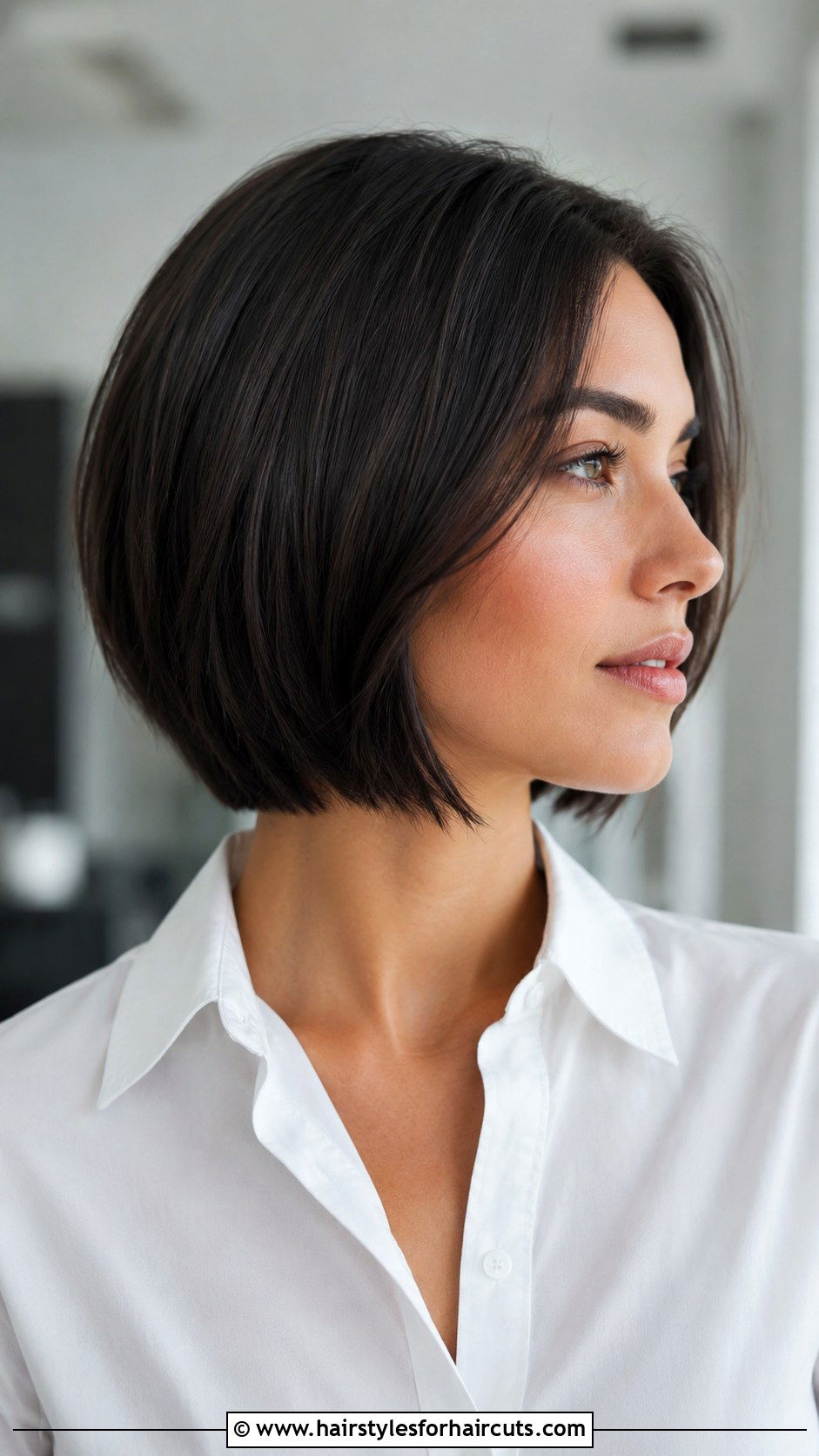 Short A Line Bob - 25 short haircuts for long face - 25 short haircuts for long face