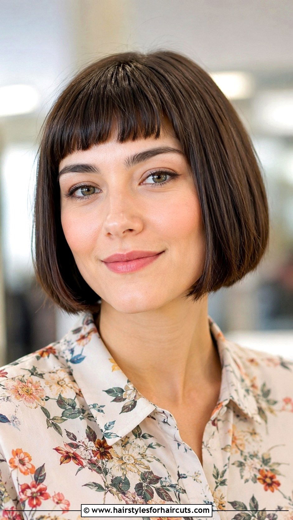 Short Bangs With Straight Bob - 25 hair 50s poodle skirt hairstyles - 25 hair 50's poodle skirt hairstyles