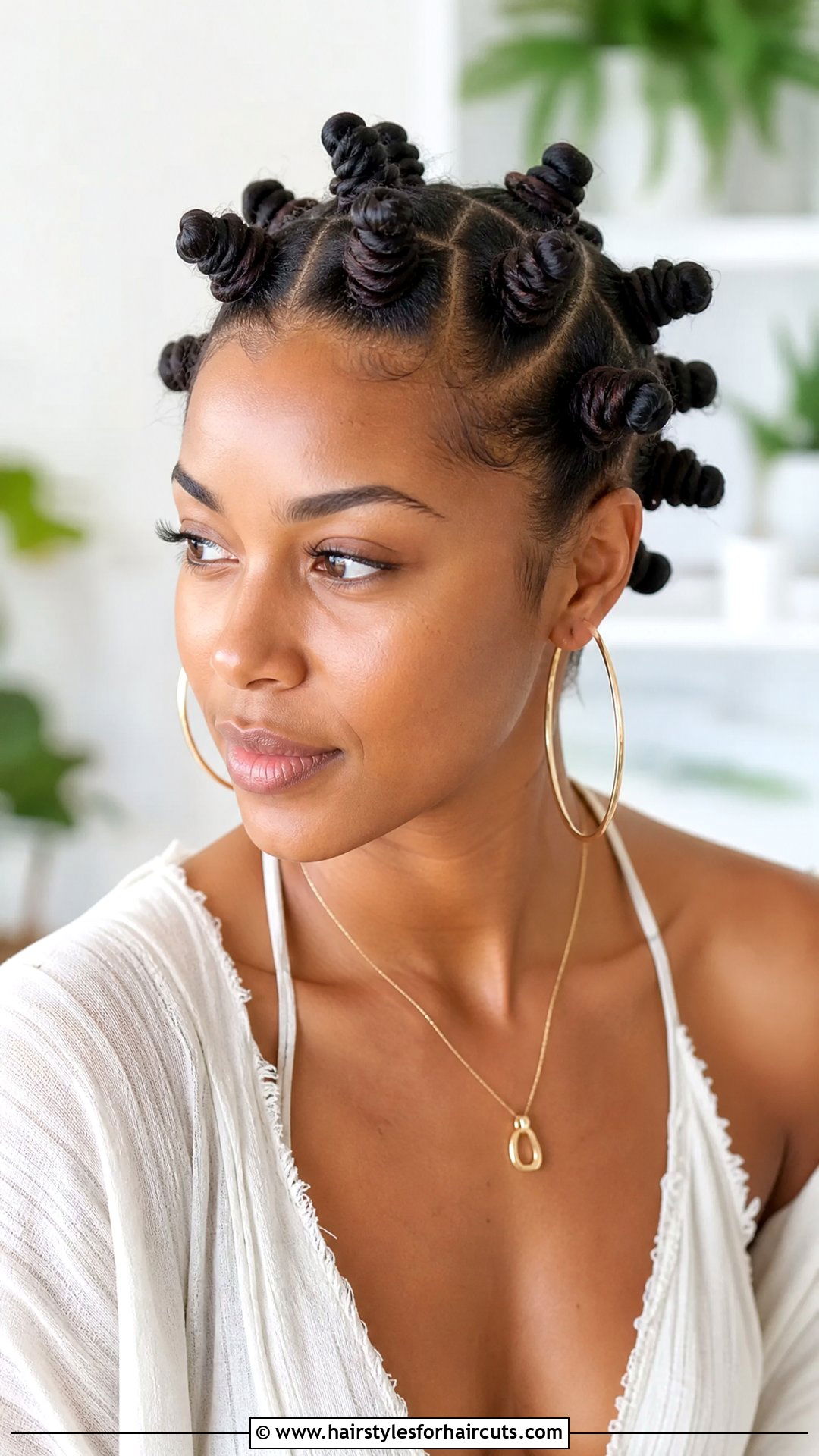 Short Bantu Knots - 25 short african american hairstyles - 25 short african american hairstyles