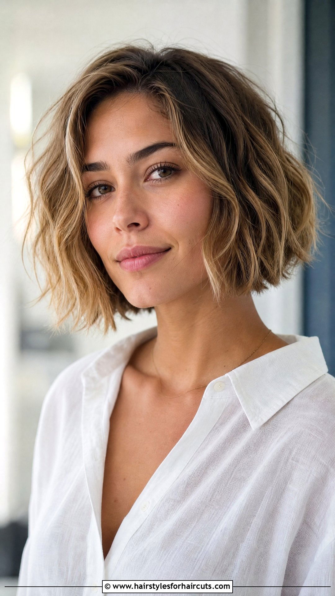 Short Beach Wave Bob - 25 wave hairstyles - 25 wave hairstyles