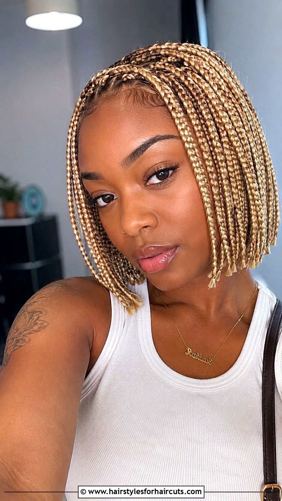 Short Blonde Box Braids - 25 blonde short haircuts for black ladies - 25 blonde short haircuts for black ladies