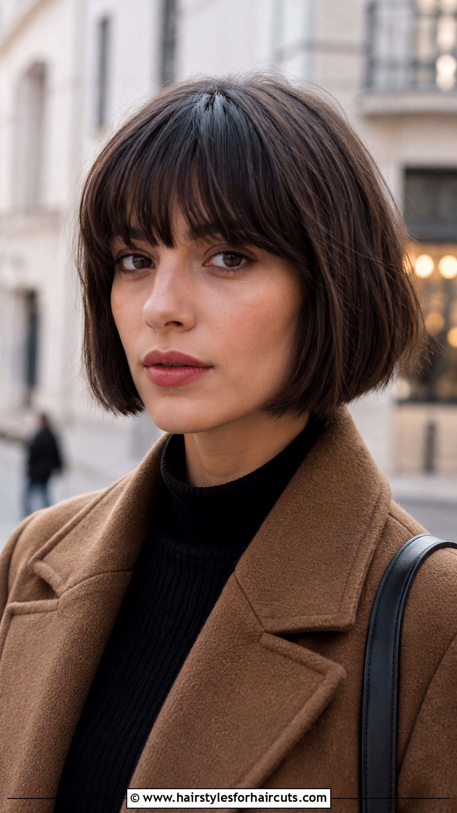 Short Blunt Bob With Bangs - 25 blunt haircuts for thin hair - 25 blunt haircuts for thin hair