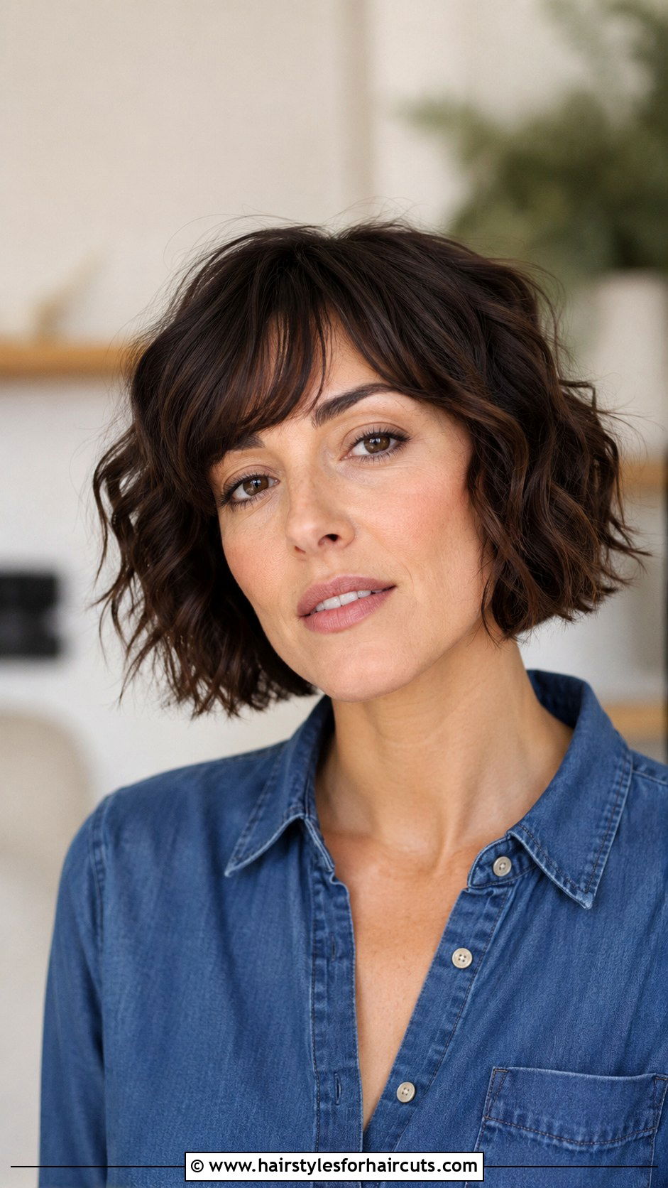 Short Blunt Cut Wavy Hair - 25 blunt haircuts for wavy hair - 25 blunt haircuts for wavy hair