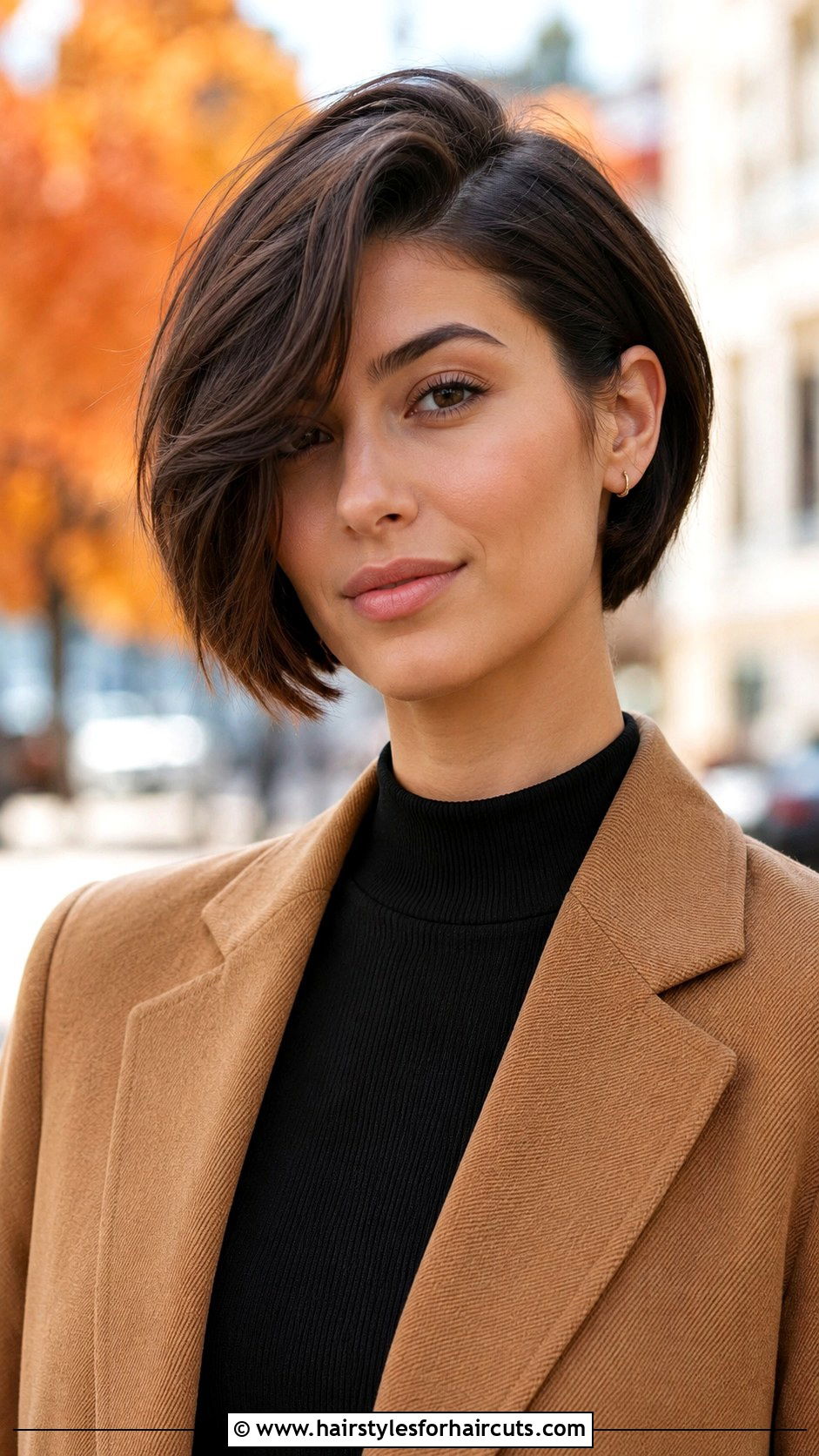 Short Bob Deep Side Part - 25 cute and quick hairstyles for short hair - 25 cute and quick hairstyles for short hair