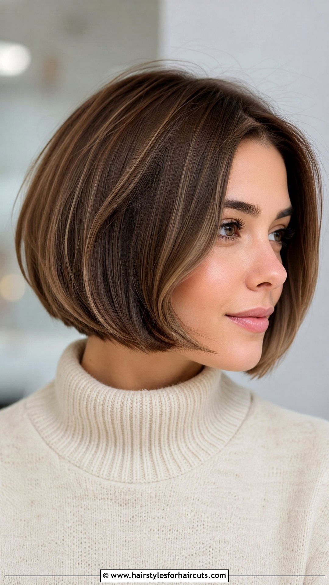 Short Bob Winter Haircut - 25 winter haircuts - 25 winter haircuts