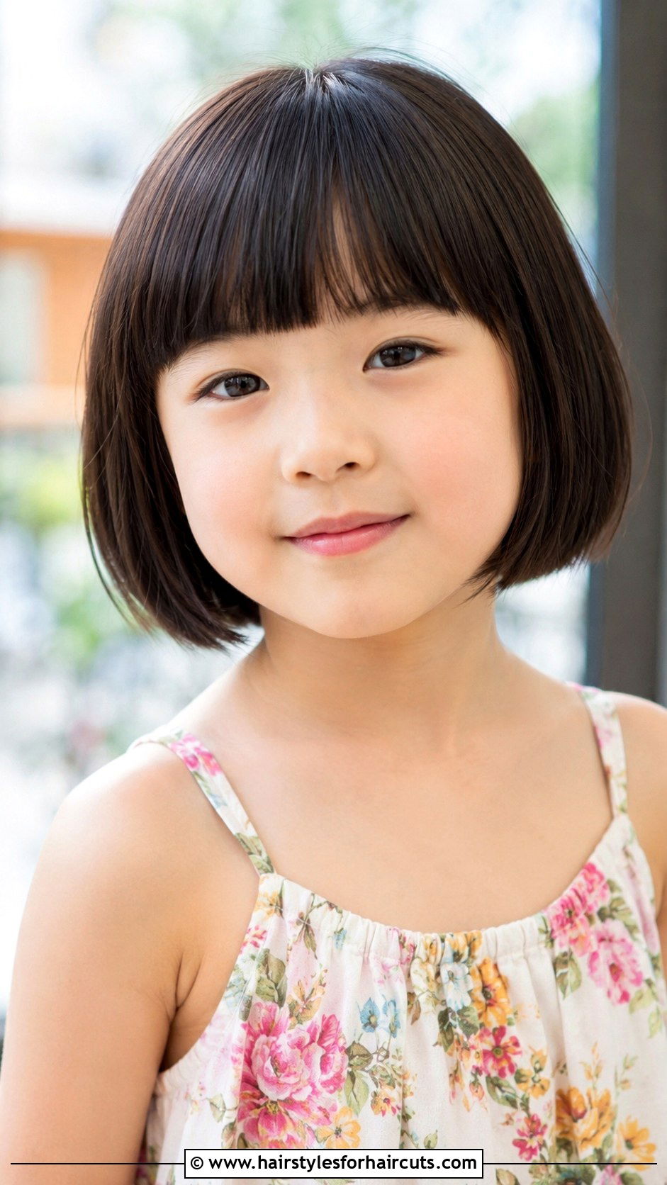 Short Bob With Bangs - 25 short hair hairstyles for little girls - 25 short hair hairstyles for little girls