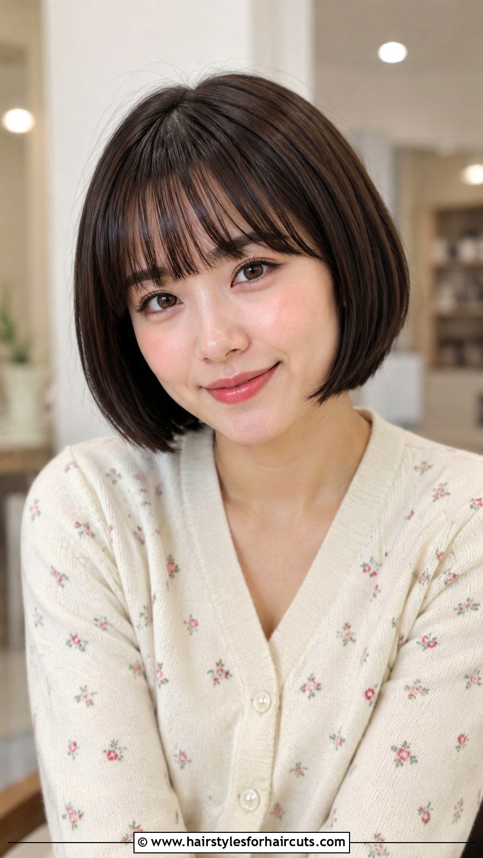 Short Bob With Bangs - 25 cute bob hairstyles - 25 cute bob hairstyles