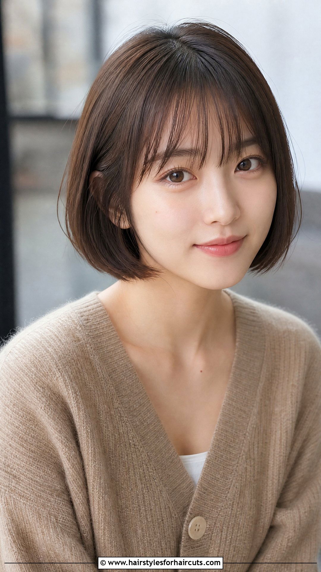 Short Bob With Bangs - 25 fine hair short sassy haircuts - 25 fine hair short sassy haircuts